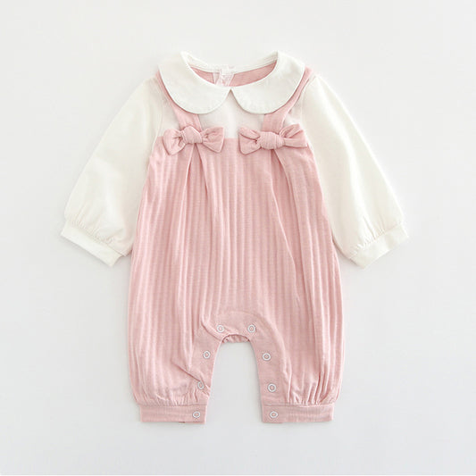 Baby embroidered jumpsuit